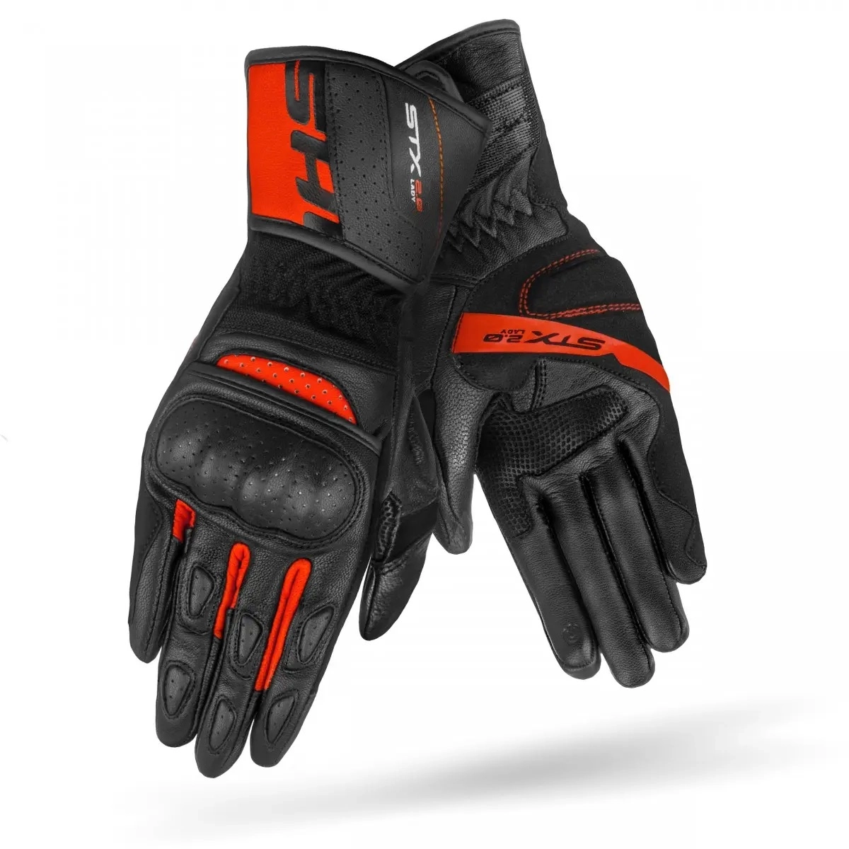 Мотоперчатки Shima STX 2.0 Lady Black/Red