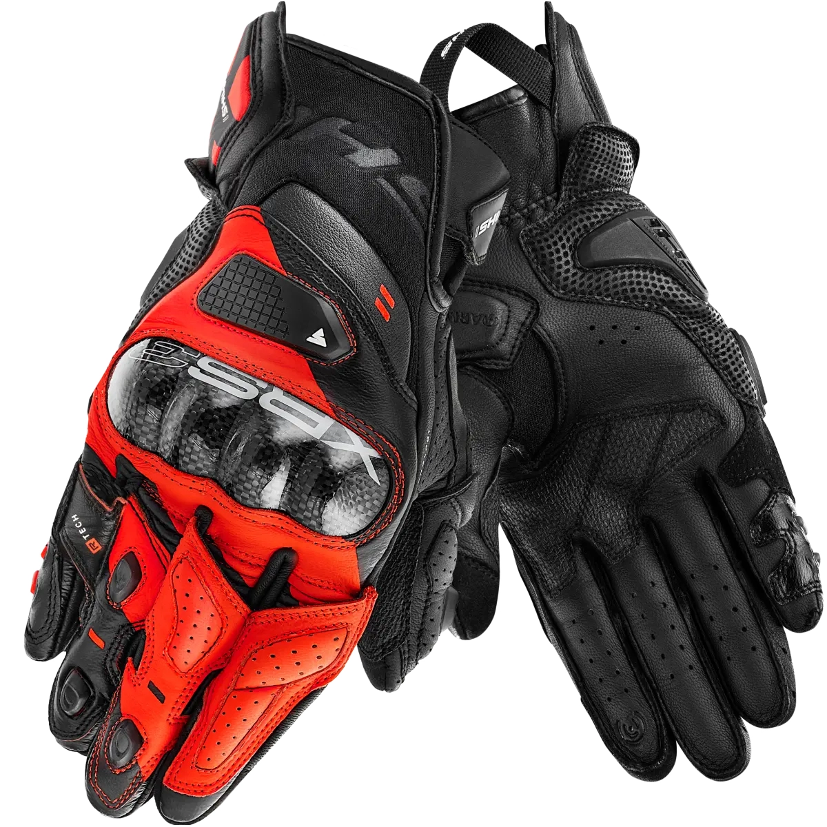 Мотоперчатки Shima XRS-3 Black/Red