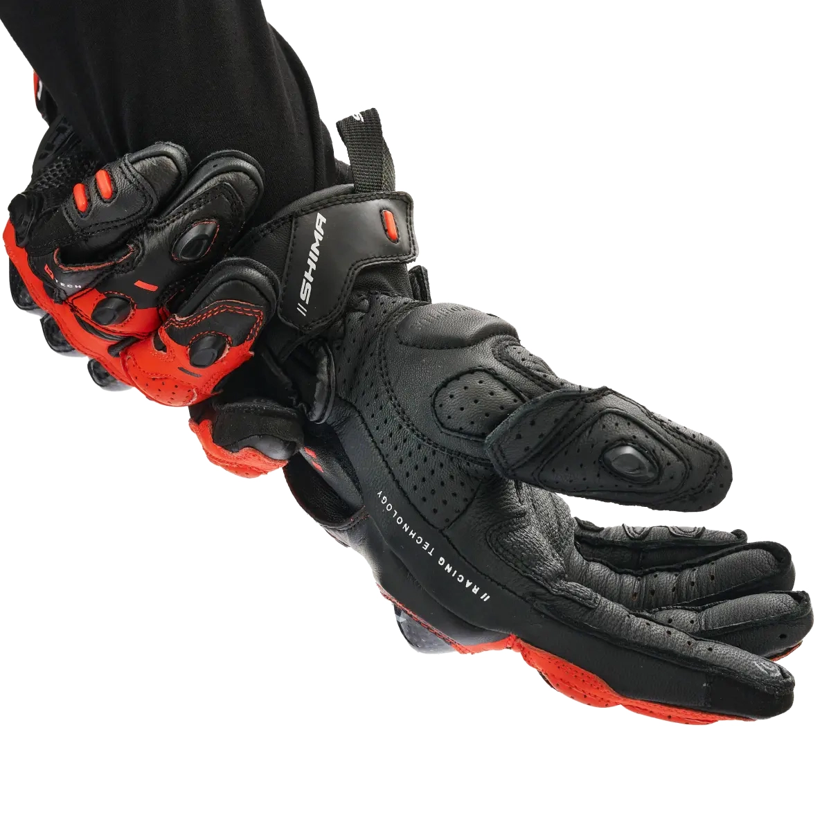 Мотоперчатки Shima XRS-3 Black/Red