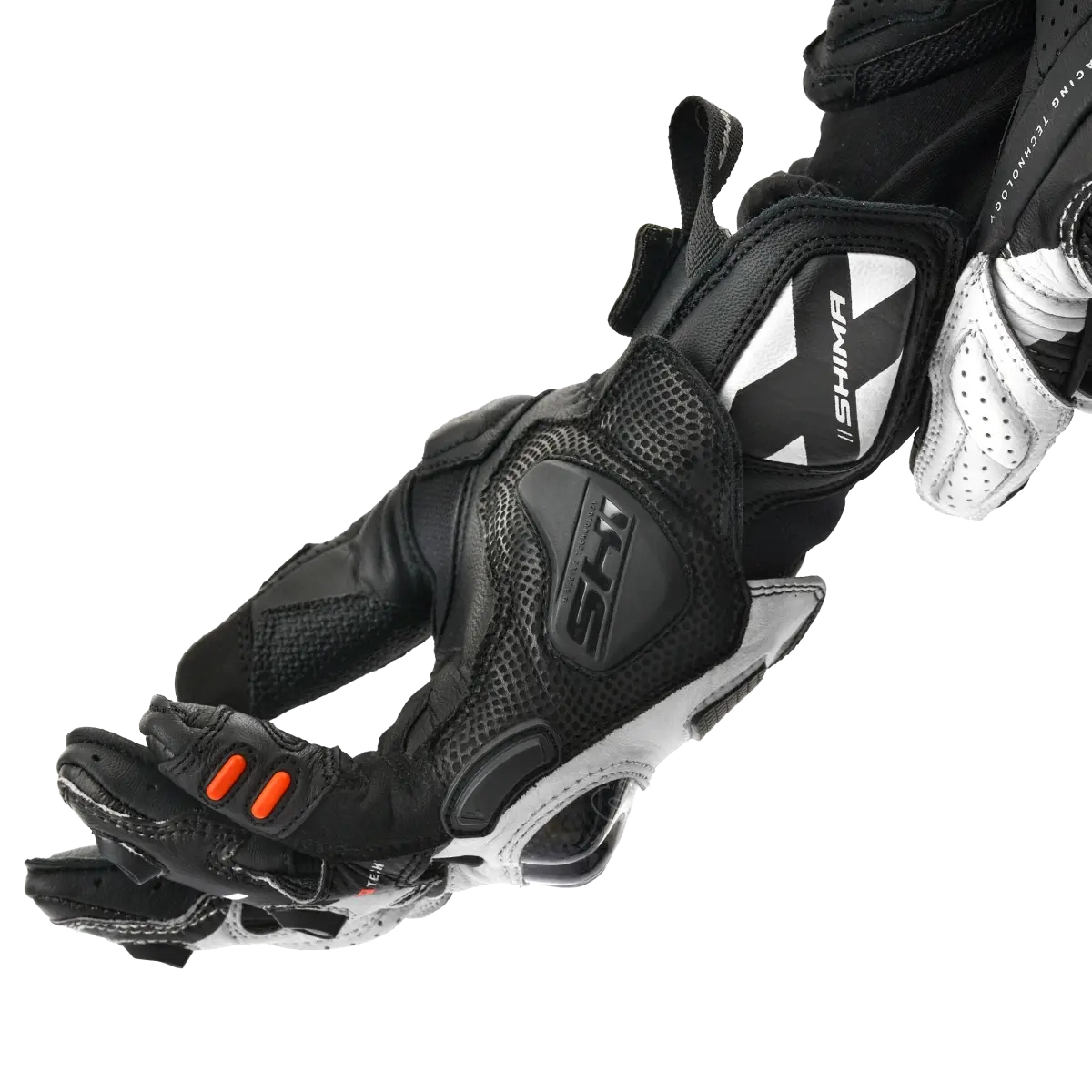Мотоперчатки Shima XRS-3 Black/White