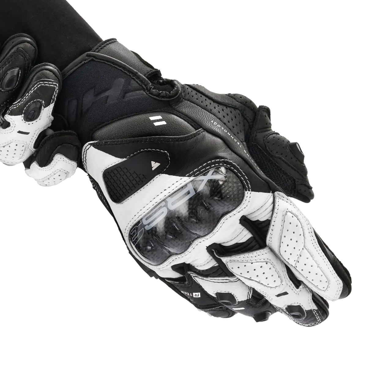 Мотоперчатки Shima XRS-3 Black/White