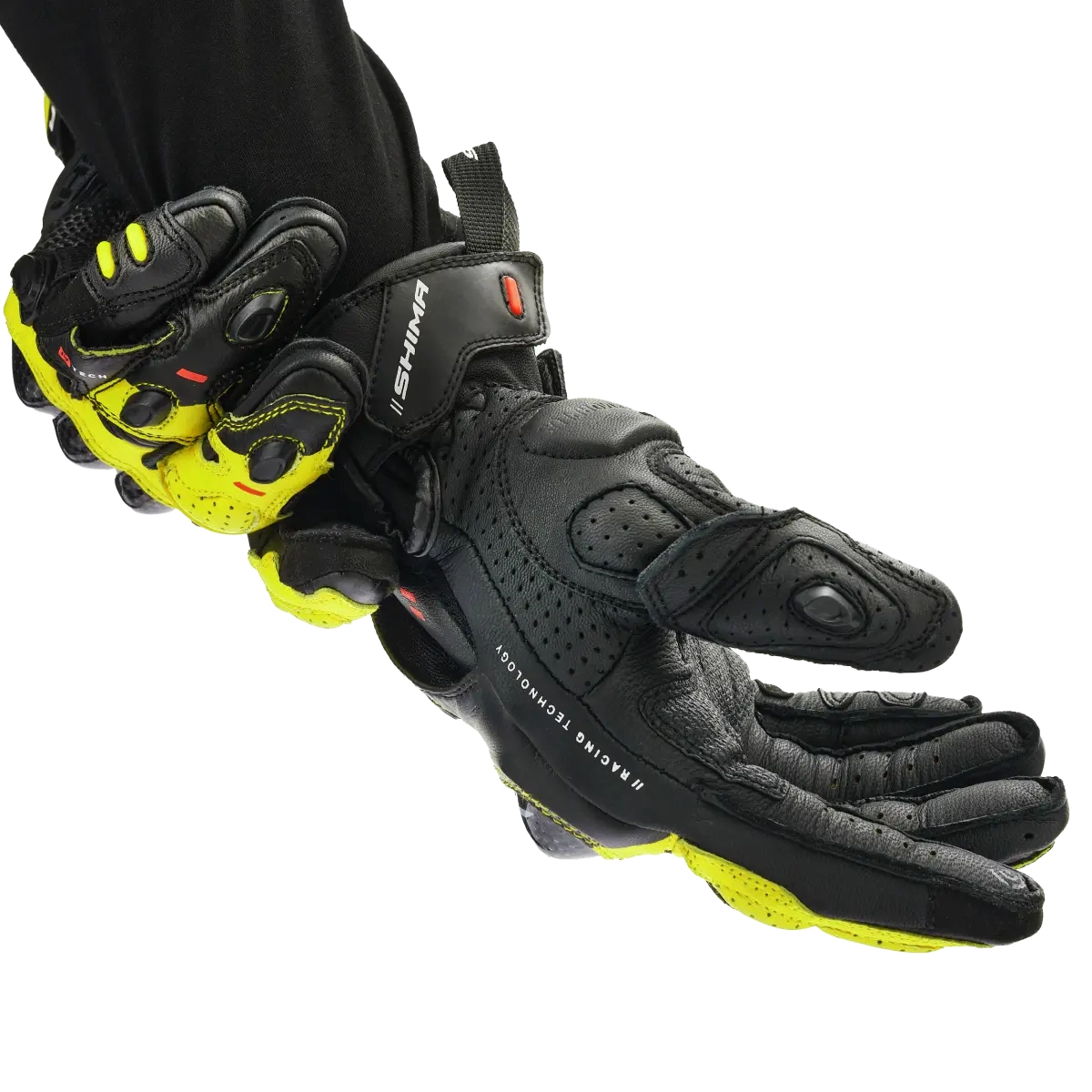 Мотоперчатки Shima XRS-3 Black/Yellow