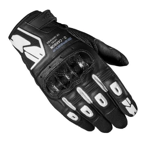 Мотоперчатки Spidi G-Carbon Black/White