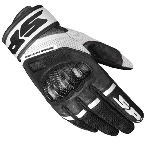 Мотоперчатки Spidi Power Carbon Lady Black/White