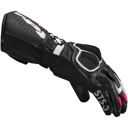 Мотоперчатки Spidi STS-3 Lady Black/Pink/White