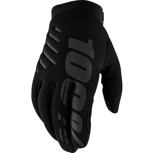 Мотоперчатки 100% Ride Brisker Softshell Junior Black/Grey
