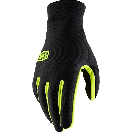 Мотоперчатки 100% Ride Brisker Xtreme Yellow