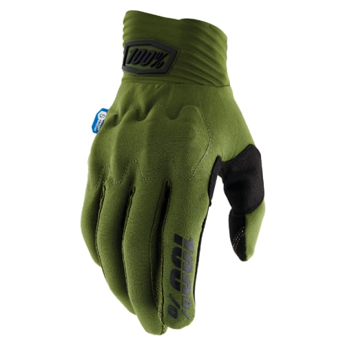 Мотоперчатки 100% Ride Cognito Smart Shock Green