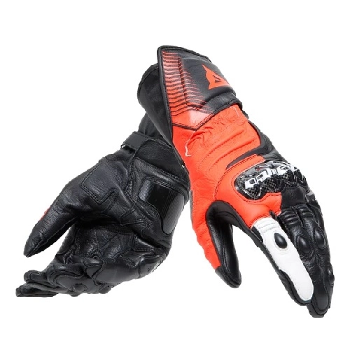 Мотоперчатки Dainese Carbon 4 Long Black/Red/White