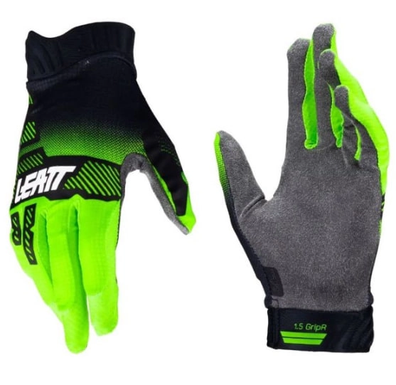 Мотоперчатки Leatt Moto 1.5 Junior Black/Green