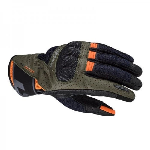 Мотоперчатки LS2 Air Raptor Green/Blue/Orange