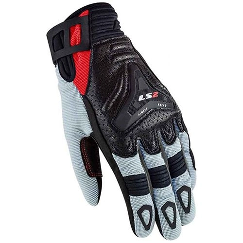 Мотоперчатки LS2 All Terrain Black/Grey/Red