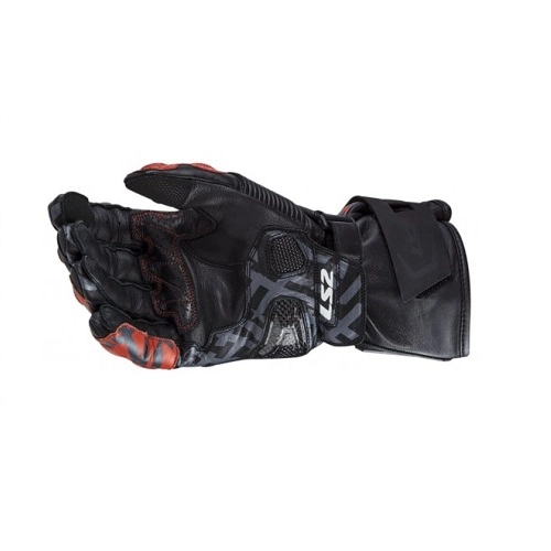 Мотоперчатки LS2 Feng Racing Black/Red