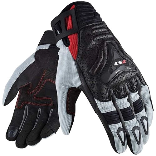 Мотоперчатки LS2 Terrain Lady Black/Grey/Red