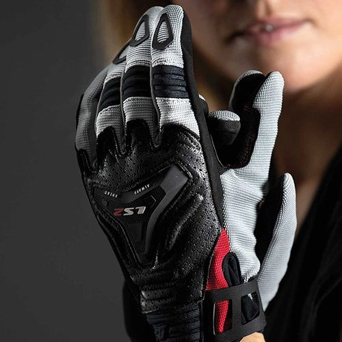 Мотоперчатки LS2 Terrain Lady Black/Grey/Red