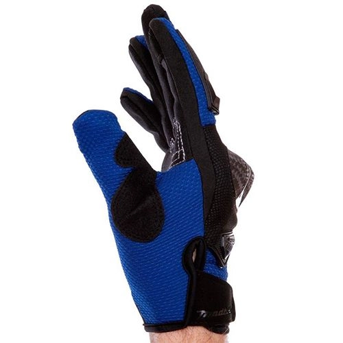 Мотоперчатки Madbike MAD-66 Black/Blue