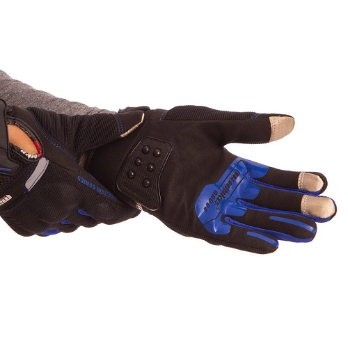 Мотоперчатки Madbike BC-4643 Blue
