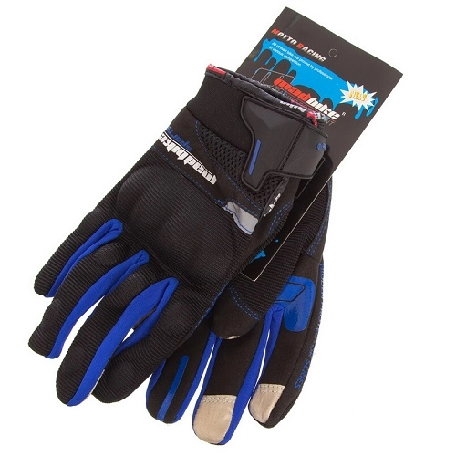 Мотоперчатки Madbike BC-4643 Blue