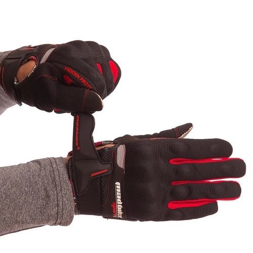Мотоперчатки Madbike BC-4643 Red
