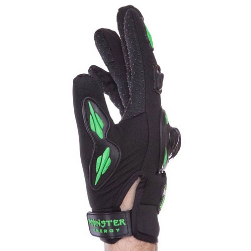 Мотоперчатки Motorace TС-15 Black/Green