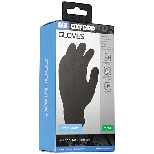 Мотоперчатки Oxford Coolmax Black