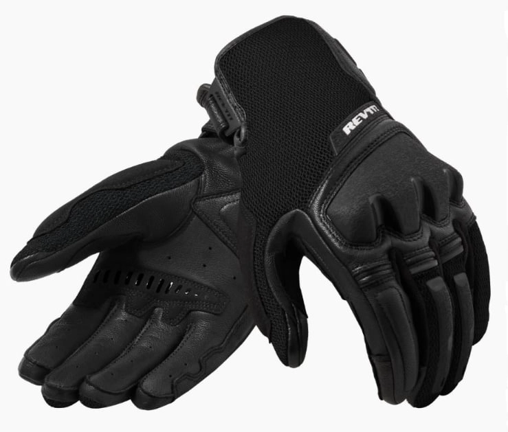 Мотоперчатки Revit Duty Black