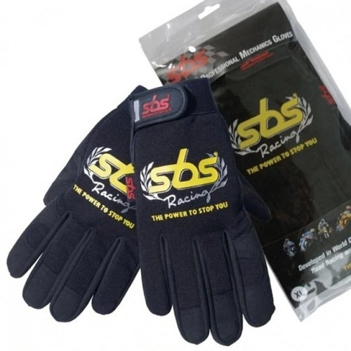 Мотоперчатки SBS Mechanic Black