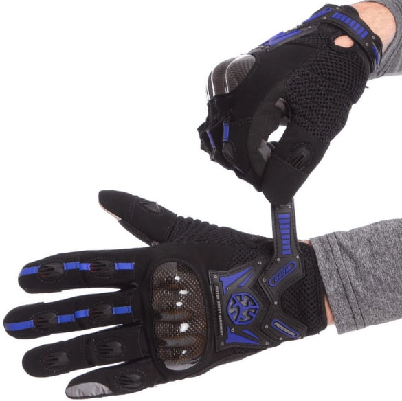 Мотоперчатки Scoyco MC20 Black/Blue