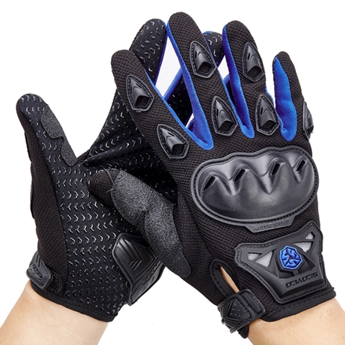 Мотоперчатки Scoyco MC29 Black/Blue