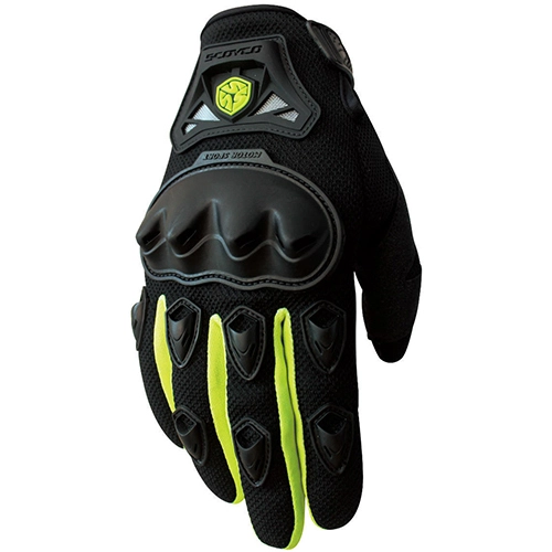 Мотоперчатки Scoyco MC29 Black/Green