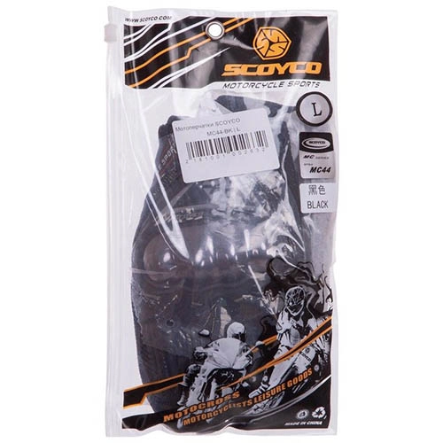 Мотоперчатки Scoyco MC44 Black