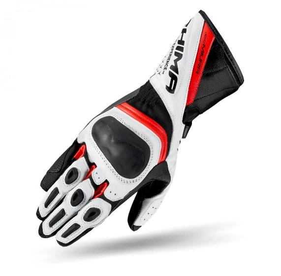 Мотоперчатки Shima Miura Black/White/Red