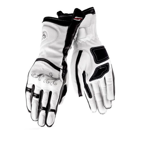 Мотоперчатки Shima Modena White/Black