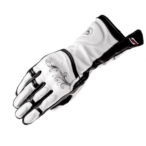 Мотоперчатки Shima Modena White/Black