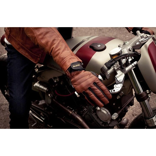 Мотоперчатки Shima Revolver Brown/Black