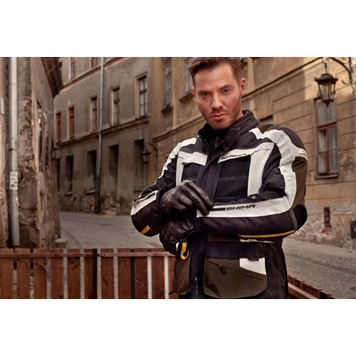 Мотоперчатки Shima Revolver Brown/Black