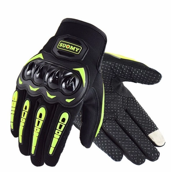 Мотоперчатки Suomy Black/Green
