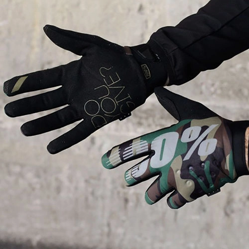 Мотоперчатки 100% Ride Brisker Cold Weather Camo/Black