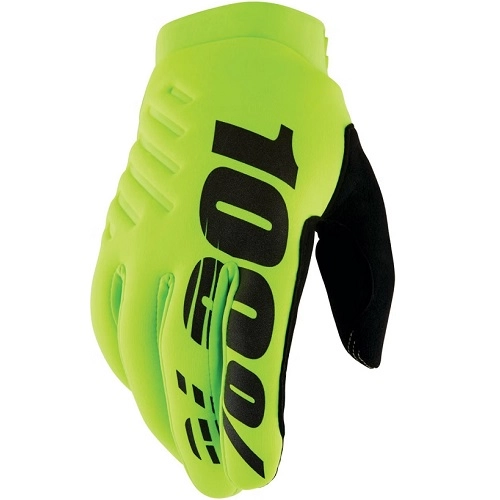 Мотоперчатки 100% Ride Brisker Cold Weather Fluo Yellow