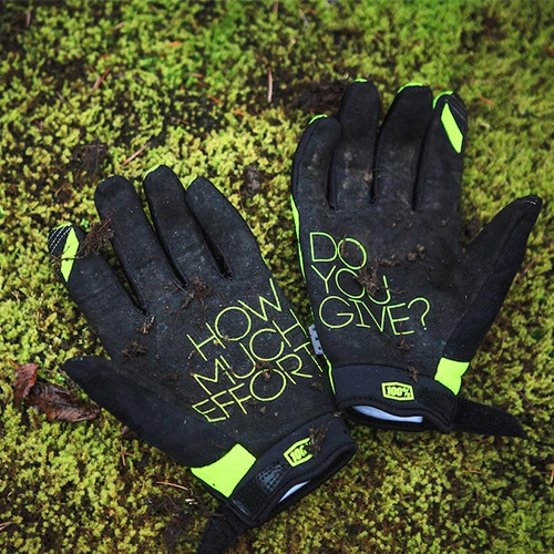 Мотоперчатки 100% Ride Brisker Cold Weather Fluo Yellow