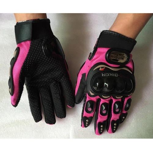Мотоперчатки Probiker Summer Pink/Black