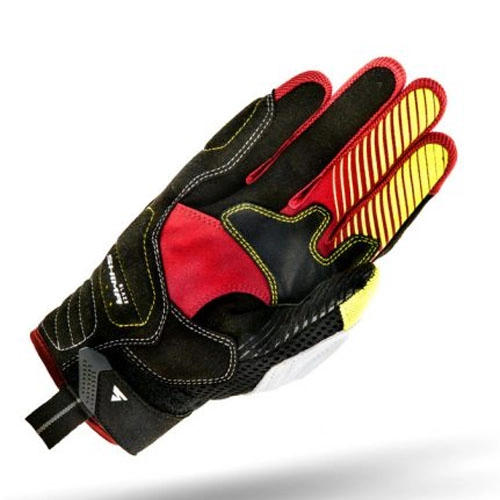 Мотоперчатки Shima Blaze White/Black/Yellow/Red