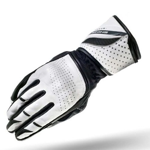 Мотоперчатки Shima Monde White/Black