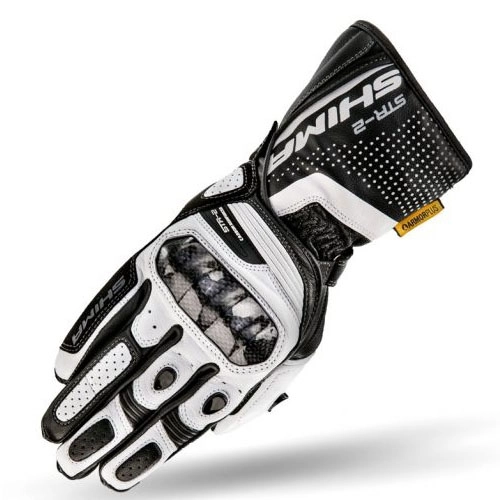 Мотоперчатки Shima STR-2 White/Black