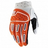 Мотоперчатки 100% Ride Airmatic II White/Orange