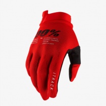 Мотоперчатки 100% Ride Itrack Youth Red