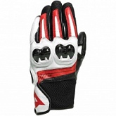 Мотоперчатки Dainese Mig 3 Black/Red Spray/White