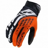 Мотоперчатки Kenny Racing Track Black/White/Orange