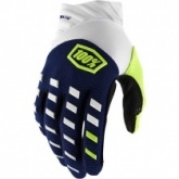 Мотоперчатки 100% Ride Airmatic Navy/White/Green