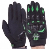 Мотоперчатки Motorace TС-15 Black/Green